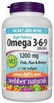 Webber Naturals Omega 3-6-9 1200 mg / 150 Softgels