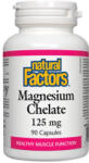 Natural Factors Magnesium Chelate 125mg. / 90 Caps