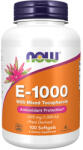 NOW Vitamin E-1000 Mixed Tocopherols / 100 Softgels