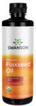 Swanson Organic Flaxseed Oil - Cold Pressed / 473 ml