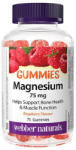 Webber Naturals Magnesium Citrate / 75 Gummies