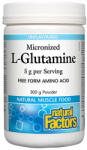 Natural Factors Micronized L-Glutamine / 60 Serv