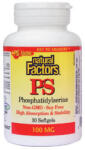 Natural Factors PS Phosphatidyl 100mg / 30Softgels