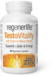 Natural Factors RegenerLife TestoVitality with Organic Maca Extract / 60 Vcaps