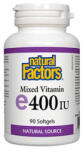Natural Factors Vitamin E 268mg. 400iu / 90 Soft