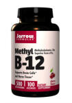 Jarrow Formulas Methyl B-12 Cherry Flavor 500mcg / 100 Tabs