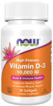 NOW Vitamin D-3 10, 000 IU / 30 Softgels