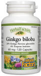 Natural Factors Ginkgo Biloba 60mg. / 120 Caps