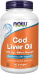 NOW Cod Liver Oil 1000 mg / 180 Softgels