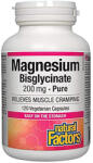 Natural Factors Magnesium Bisglycinate 200 mg / 120 Vcaps