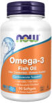 NOW Omega 3 Enteric Coated / 90 Softgels