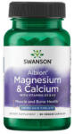 Swanson Albion Magnesium & Calcium with Vitamins D3 & K2 / 90 Vcaps