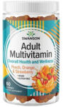 Swanson Adult Multivitamin Gummies - Peach, Orange & Strawberry Flavored / 60 Gummies