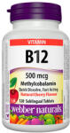 Webber Naturals B12 500mcg. / 120 Tabs