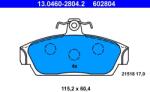 ATE set placute frana, frana disc ATE 13.0460-2804.2 (13.0460-2804.2)