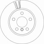 TRW Disc frana TRW DF6715 (DF6715)