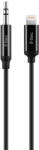 Ttec Кабел ttec - AUX/Lightning, 1m, черен (8694471057858)