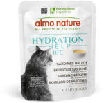 Almo Nature 24x50g Almo Nature HFC Hydration Help Szardínialeves & szardínia nedves macskatáp