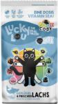 Lucky Lou 2x340g Lucky Lou Adult szárnyas & lazac száraz macskatáp