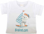 Asti Rövid ujjú Balatonos vitorlás maci póló - pindurka