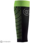 Sidas Ultralight Run Calf Compression Sleeves, fekete/sárga (T4 (42-46 cm))