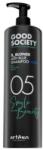 Artègo Good Society 05 B_Blonde Ash Blue Shampoo sampon neutralizant pentru păr blond platinat si grizonat 1000 ml