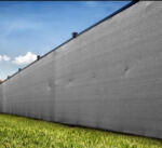  Belátásgátló árnyékoló háló szürke 1, 5x25 m, UV-álló, sűrű 200g/m2, 98% takarás