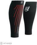 Compressport R2 Aero lábszármelegítő, fekete/fehér (T3 (38-42 cm))