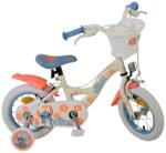 E & L Cycles Bicicletă pentru copii cu roți de antrenament E & L cycles - Cu două frâne de mână, Disney Stitch, 12'', (31251-SAFW)