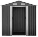 Bass Polska kerti fészer, 3, 1 x 2, 6 x 1, 9 m, szürke