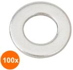Schaefer-Peters Set 100 x Saiba Plata Forma A 125 Inox A4-10.5 (COR-100X01254105S)