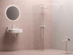 RAVAK Walk-In Wall zuhanykabin fal walk-in 110 cm fehér matt/átlátszó üveg GW9WD0E0SZ1 (GW9WD0E0SZ1)