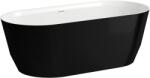 Laufen Pro térben álló kád 165x75 cm ovális fehér-fekete H2399520640001 (H2399520640001)