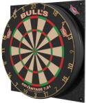 BULL'S Hangcsillapító szett Bull's Dartboard Silencer szizál darttáblához, élvédő, Bull's U konzol, világítási rendszer, 47x47x5 cm - sportfit