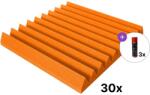 Mega Acoustic PA-PMK-4 50x50 SET 1 Orange Panou absorbant din spumă (PA-PMK4-O-5050-SET-1)