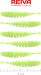 Reiva Tiny Worm 6cm 6db/cs (Flash Chartreuse) (9905-062) - jadabo