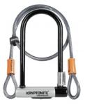 Kryptonite Kryptolok STD kulcsos U-lakat + hurokkábel