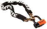 Kryptonite New York + Evolution 4 Disclock Lakat Kulcsos Láncos Zár 100 Cm