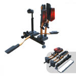 TMK system Kerékpárszállító - TMK Fly 02 kerékpártartó vonóhorogra - 1db kerékpár (narancs) (TMKFLY02O_32329_ah)