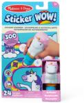 Melissa & Doug Melissa &, Doug: Sticker WOW! Stamp de autocolante - Unicorn - Spin Master (6074898)