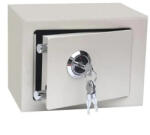 Extralink Home otthoni és irodai széf, kulcsos, fehér, S-404