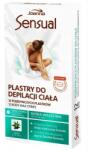 Joanna Sensual Benzi depilatoare pentru corp cu Aloe Vera + ulei dupa epilare (12buc)