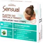 Joanna Sensual Benzi depilatoare faciale cu Aloe Vera + ulei post-epilare (12buc)
