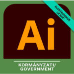 Adobe Illustrator - Pro for teams - Kormányzati, Többnyelvű, Új előfizetés, 12 hónap (30002333CC01A12)