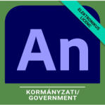 Adobe Animate - Pro for teams - Kormányzati, Többnyelvű, Új előfizetés, 12 hónap (30003151CC01A12)