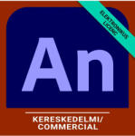 Adobe Animate / Flash Professional for teams - Kereskedelmi, Többnyelvű, Új előfizetés, 12 hónap (65305521CA01A12)