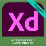 Adobe XD for teams - Kormányzati, Többnyelvű, Új előfizetés, 12 hónap (30006432CC01A12)