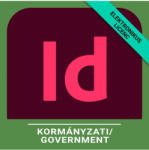 Adobe InDesign - Pro for teams - Kormányzati, Többnyelvű, Új előfizetés, 12 hónap (30002375CC01A12)