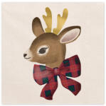  Szarvasszalvéták, 33x33 cm, mix (1 pkt / 12 db. ) (SP33-108)