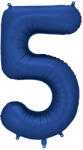  5-ös számú fóliás léggömb, 86 cm, sötétkék (FB1S-5-074)